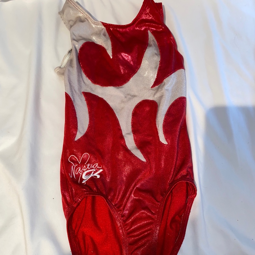 Child large special edition gymnastics leotard